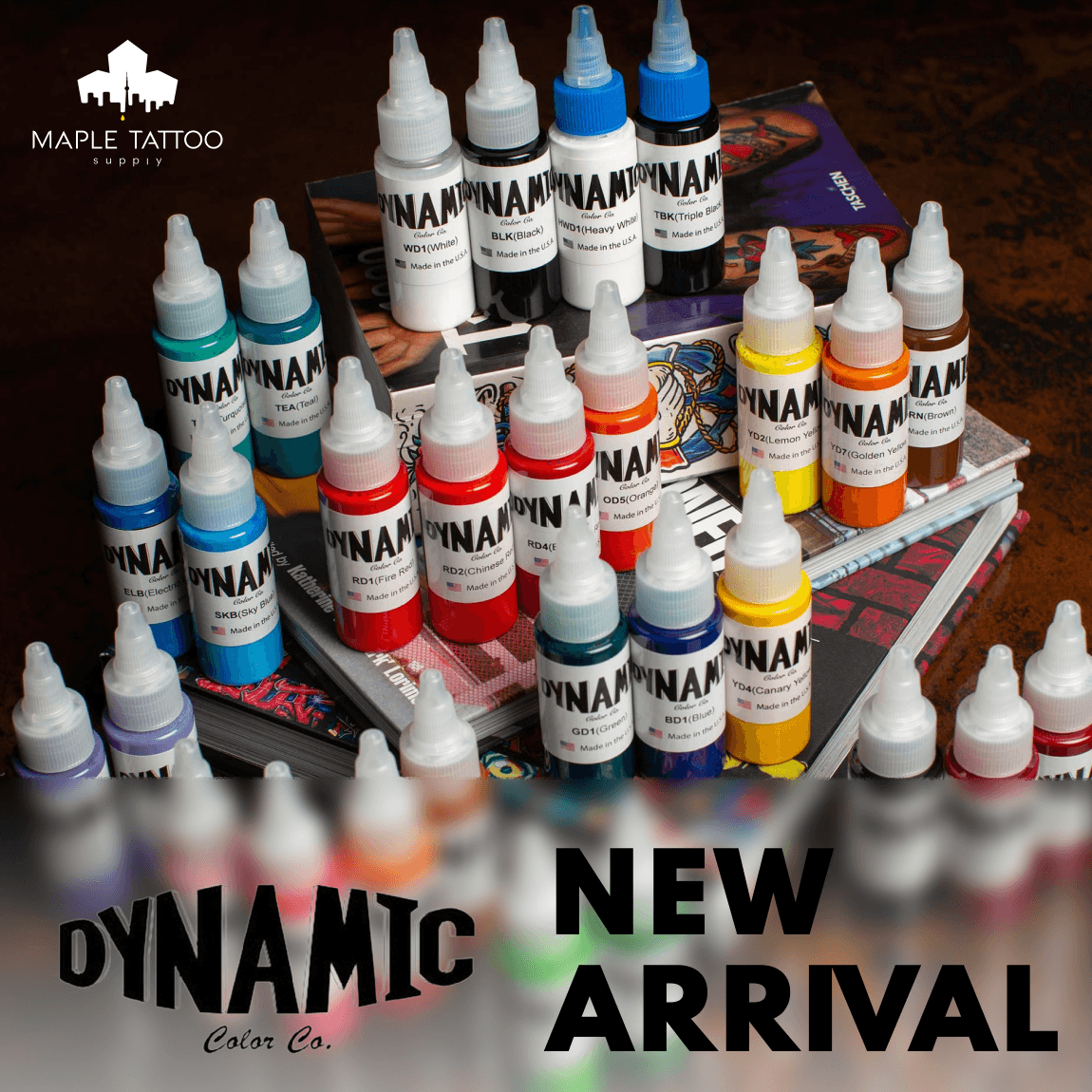 Dynamic Color Sets – Maple Tattoo Supply