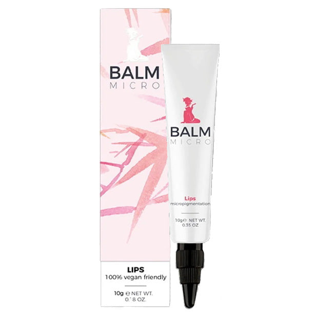 Balm Tattoo Micro Lips – Professional aftercare balm for lip tattoos, designed to hydrate, protect, and enhance pigment retention after permanent makeup (PMU) and micro-pigmentation procedures.