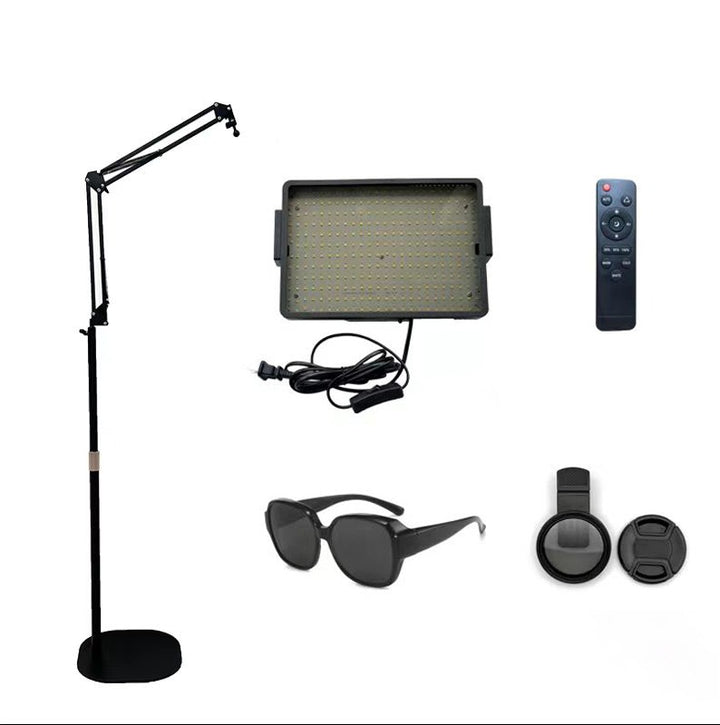 Lampe de travail de tatouage à LED polarisée avec verres Tattoo Vision