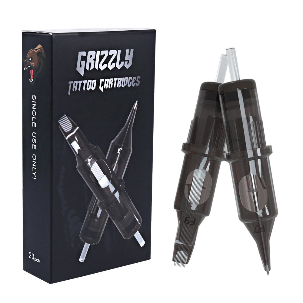 Grizzly Round Shader Tattoo Cartridges - Achieve Flawless Shading ...