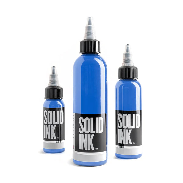 Solid Ink Nice Blue Tattoo Ink