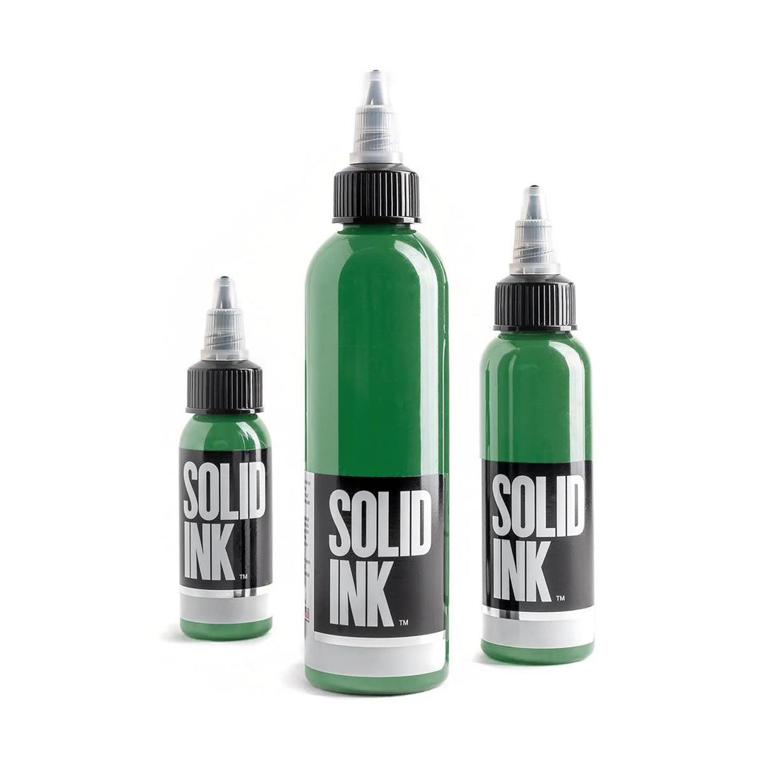 Solid Ink Medium Green - Maple Tattoo Supply