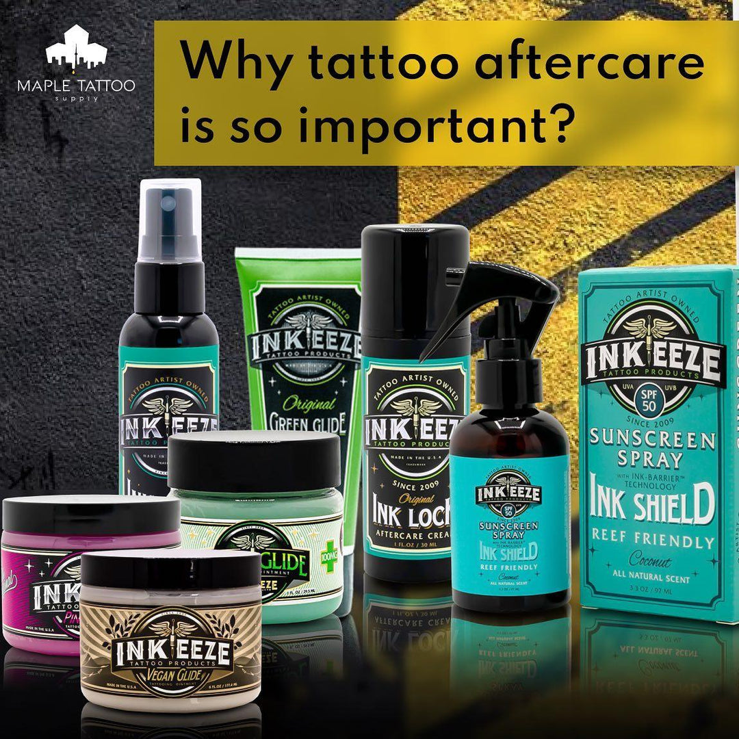 Why Tattoo Aftercare is So Important? - Maple Tattoo Supply
