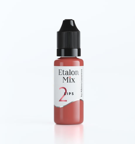 Etalon Mix For Lips #2 Pink Caramel PMU Permanent Makeup ink