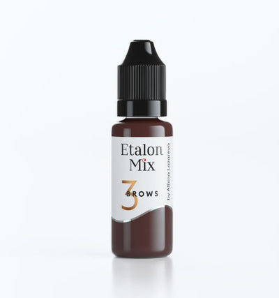 Etalon Mix For Eyebrows #3 Cognac / Warm Brunette PMU Permanent makeup ink