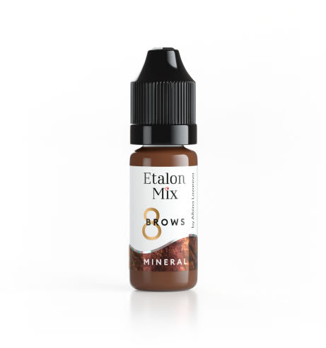 Etalon Mix For Eyebrows #8 Tiziano Mineral Line ( Non organic) PMU Permanent makeup ink