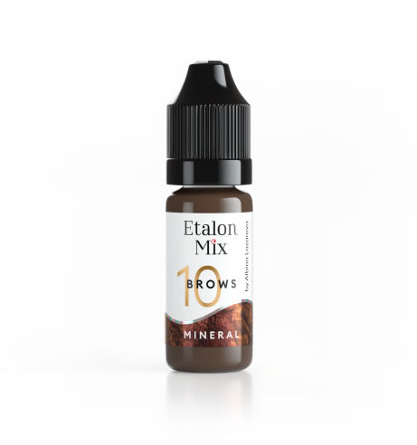 Etalon Mix For Eyebrows #10 Arabica Mineral Line ( Non organic) PMU Permanent Makeup ink