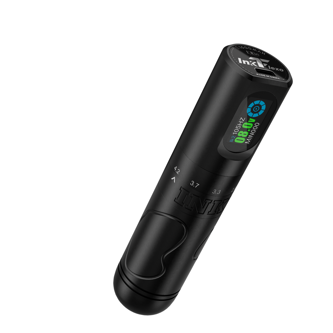 INKIN InkFlexo Adjustable Wireless Tattoo Machine with 2 Batteries