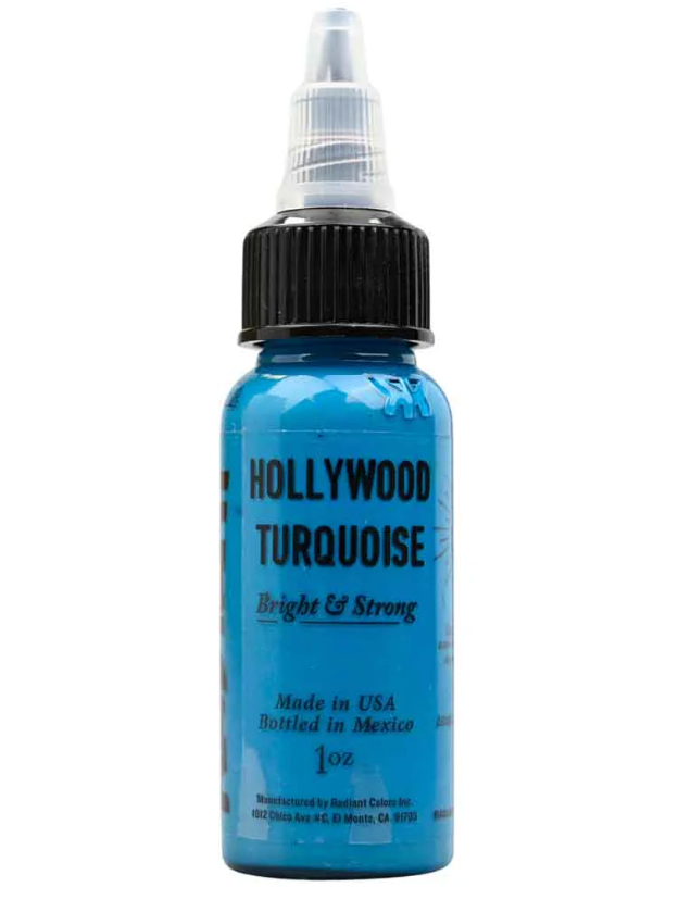 Radiant Hollywood Turquoise Tattoo Ink