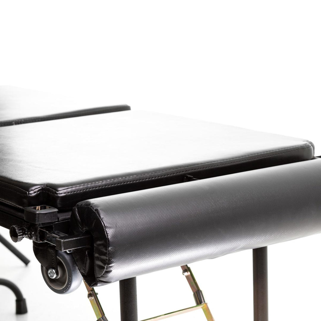TATSoul X-Max Portable Tattoo Table Black - Extended Height Built-In Dolly