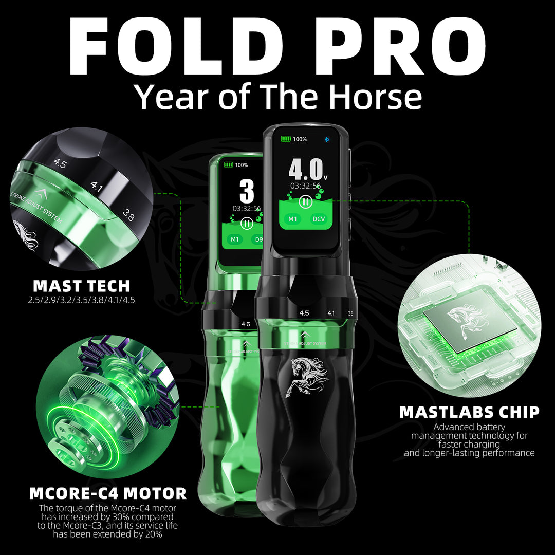 Mast Fold Pro Year of the Horse Edition