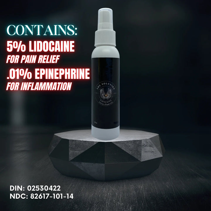 La solution Spray anesthésiant