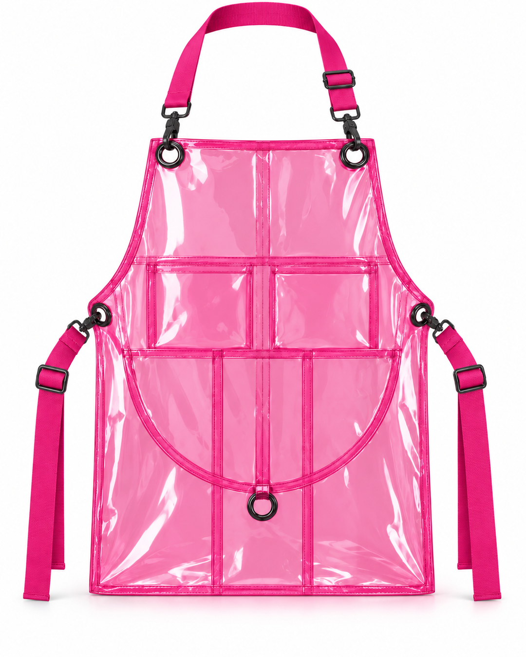 Disposable Tattoo Apron – Waterproof Clear Vinyl, 100% Polyester