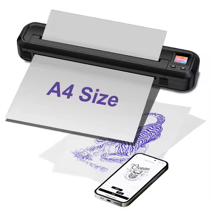 MHT-500 A4 size stencil print