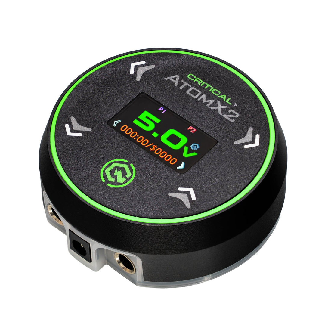 Critical AtomX2 Power Supply front