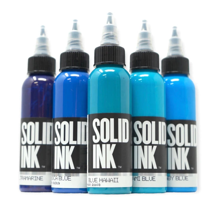 Solid Ink Blue Set