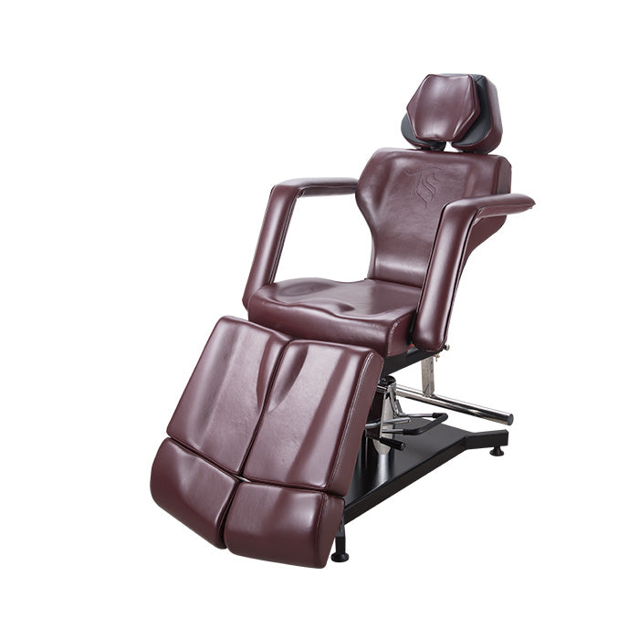 TATSoul 570 Tattoo Client Bed Chair Elite Brown