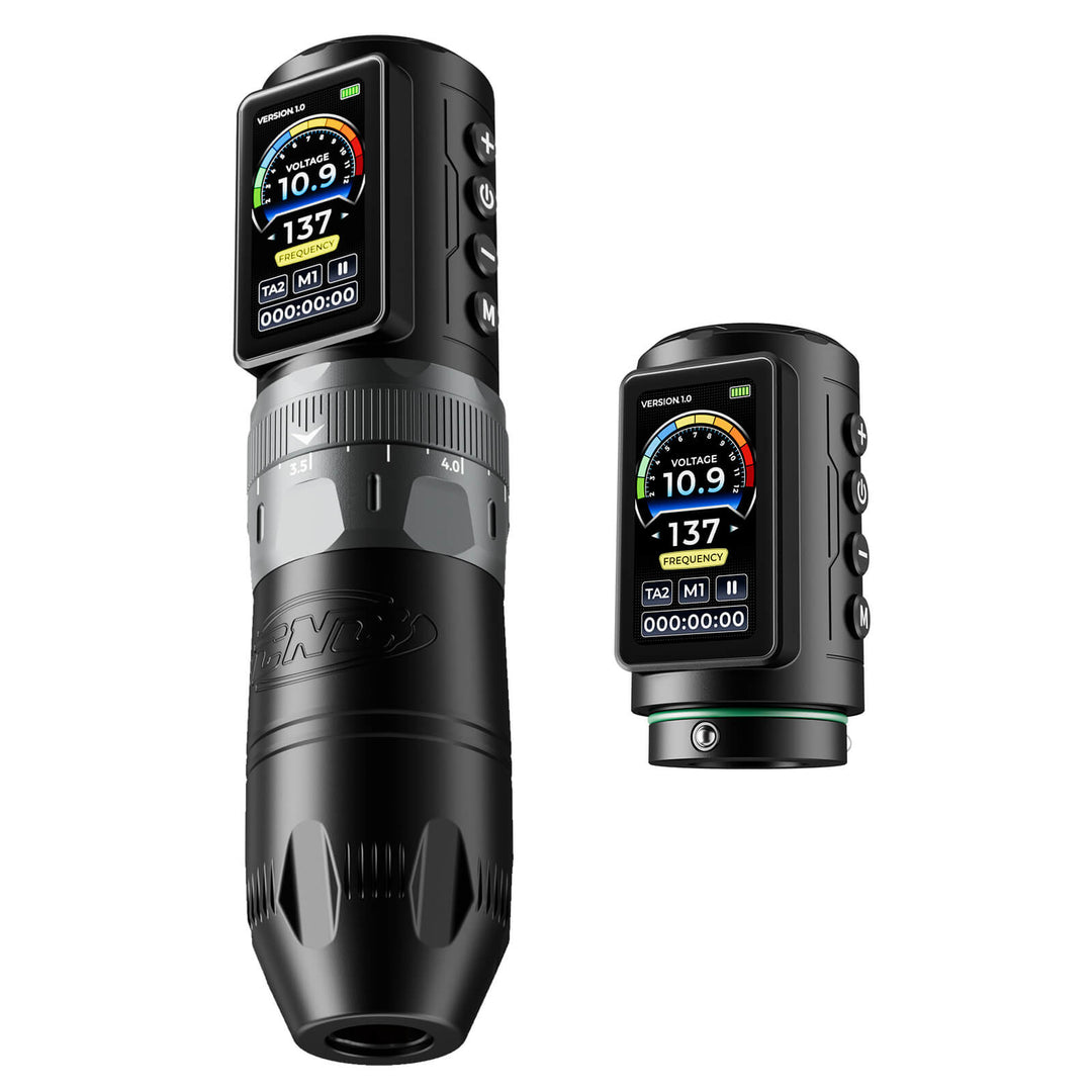 CNC VELIX Wireless Tattoo Machine side view