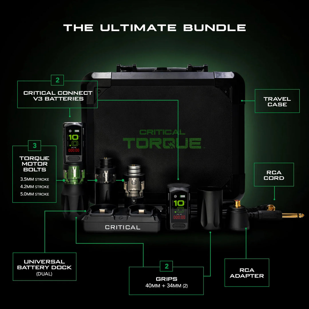 The Ultimate Bundle - Critical Torque Pen Machine (3.5/4.2/5.0 strokes)