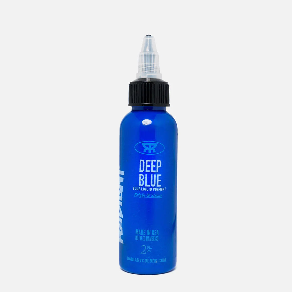 Radiant Deep Blue Tattoo Ink