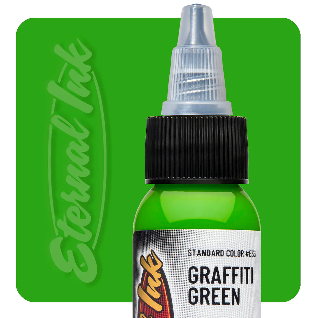 Eternal Graffiti Green Tattoo Ink
