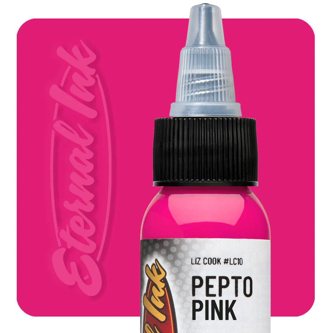 Eternal Pepto Pink Tattoo Ink