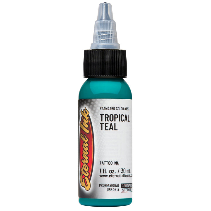 Eternal Ink Tropical Teal 1oz - Maple Tattoo Supply