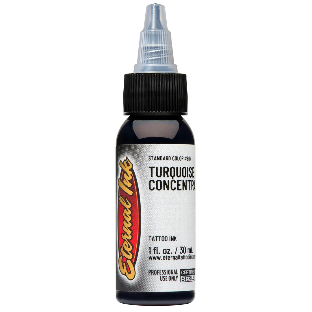 Eternal Ink Turquoise Concentrate 1oz - Maple Tattoo Supply