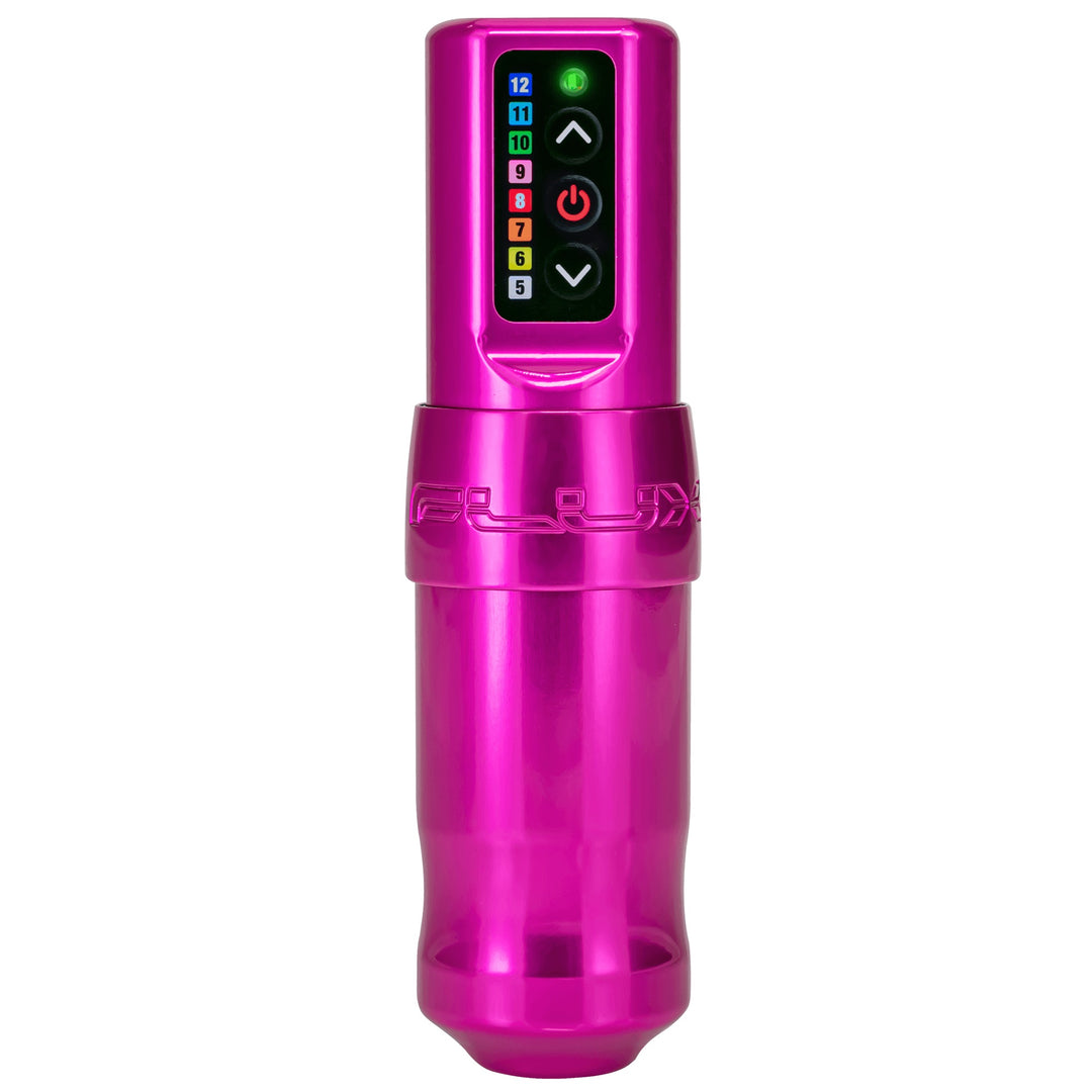 FK Irons Spektra Flux Bubblegum with 2 PowerBolt Wireless Tattoo Machine