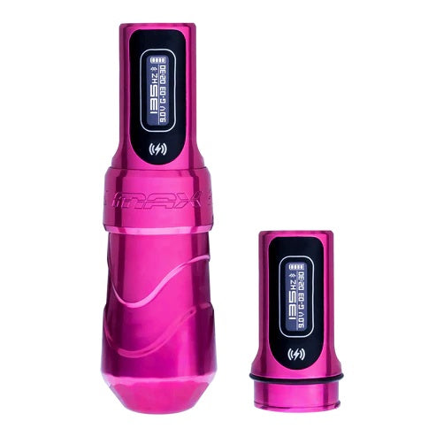 FK Irons Flux Max Bubblegum Wireless Tattoo Machine | Pink – Maple