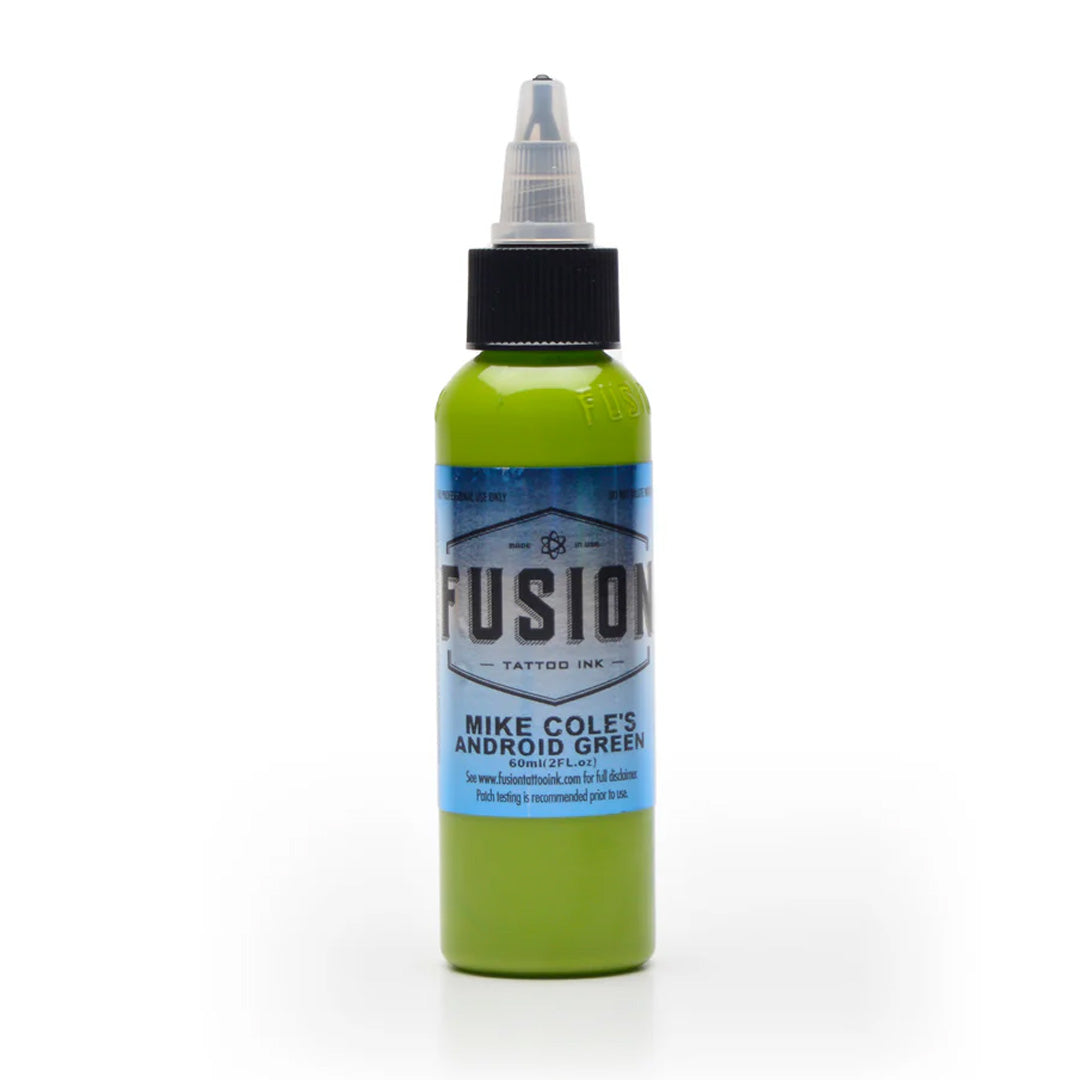 Fusion Android Green Tattoo Ink