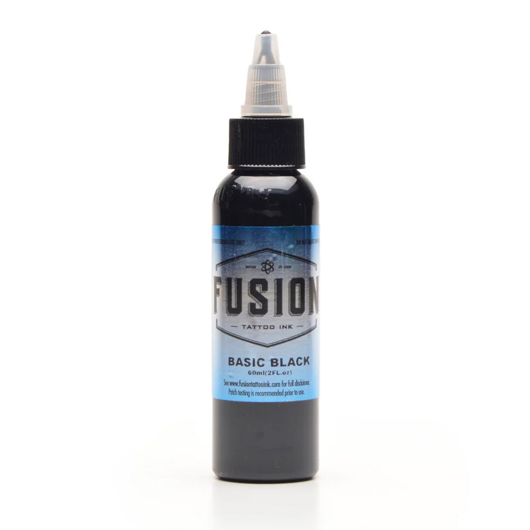 Fusion Basic Black Tattoo Ink