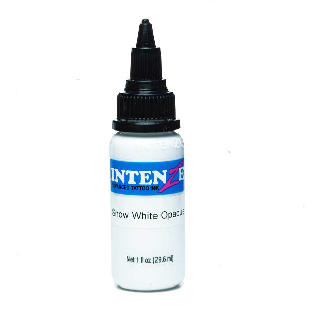 Intenze Snow White Opaque - Tattoo ink – Maple Tattoo Supply