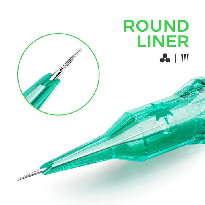 JCONLY VINK Tattoo Cartridge Needles – Round Liner