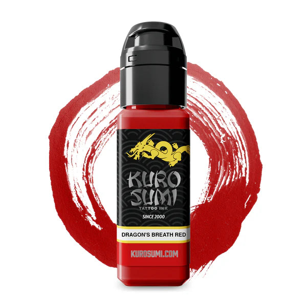 Kuro Sumi Dragon's Breath Red - Tattoo Ink