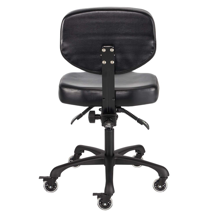 TATSoul Oros Artist Chair Black - Rear View 4-Inch Cushion