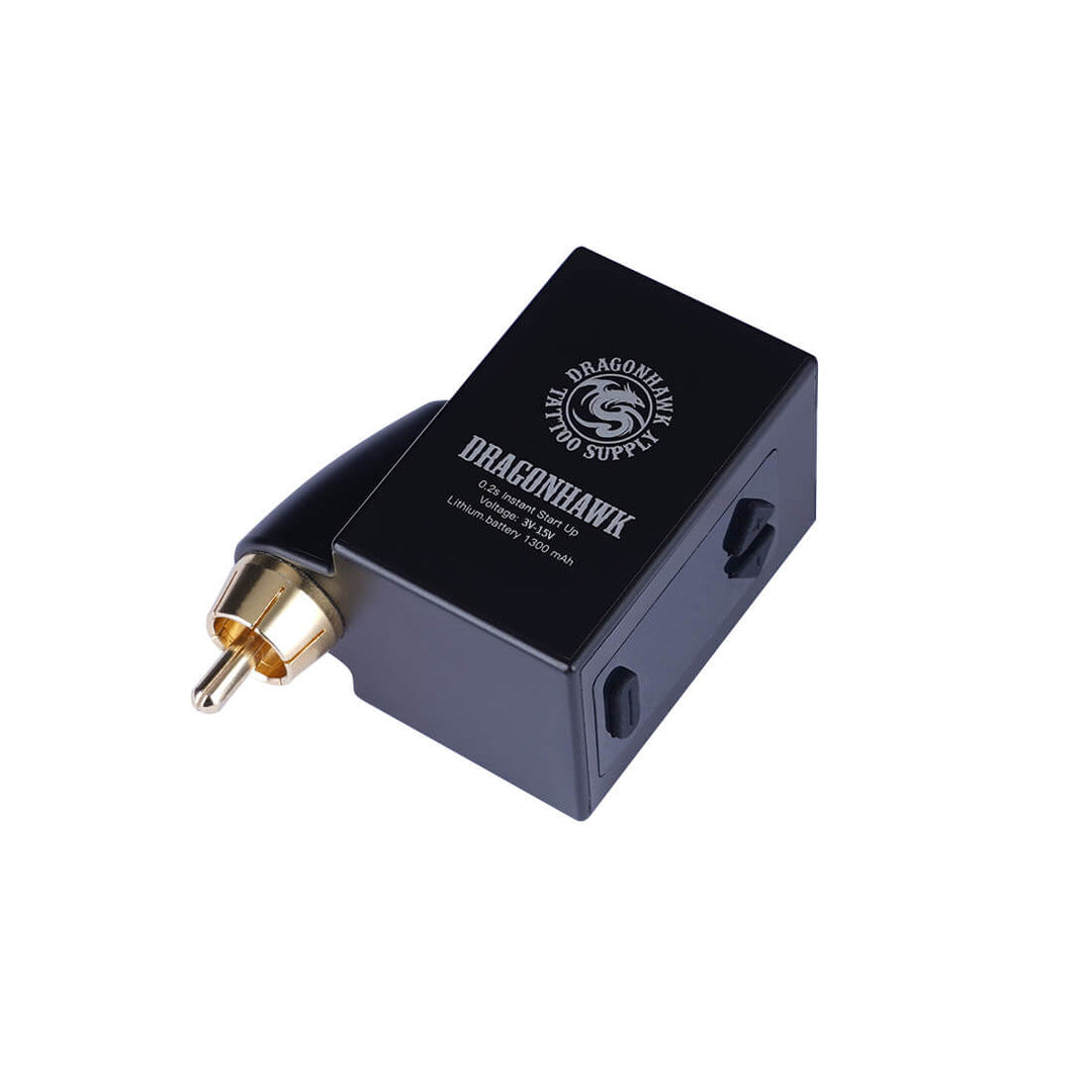 Dragonhawk B1 Wireless Tattoo Battery - RCA Jack