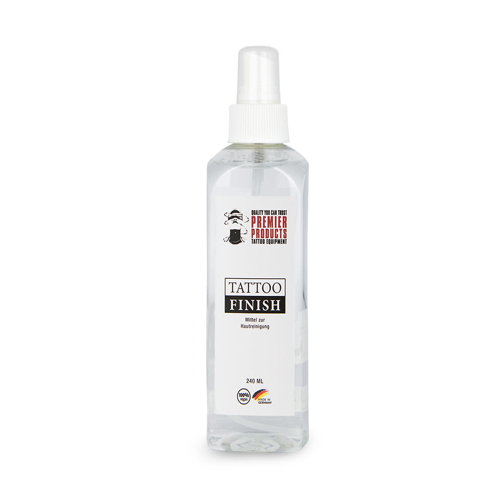 Premier Products Tattoo Finish Solution bottle
