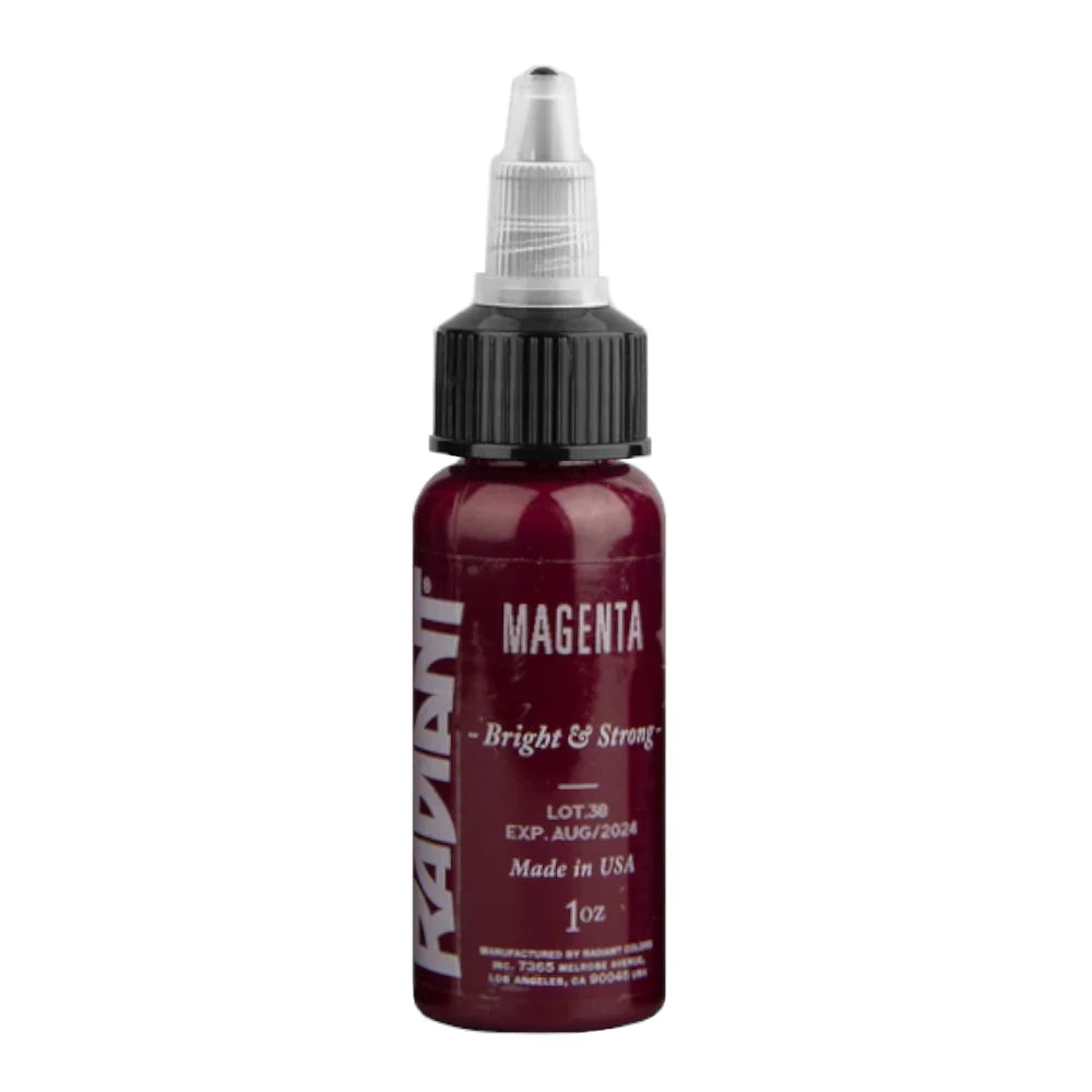 Radiant Colors 6 x 1/2oz Tattoo Ink Set