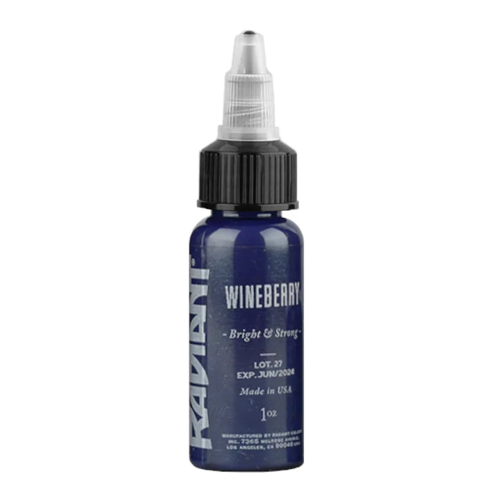 Radiant Colors 6 x 1/2oz Tattoo Ink Set