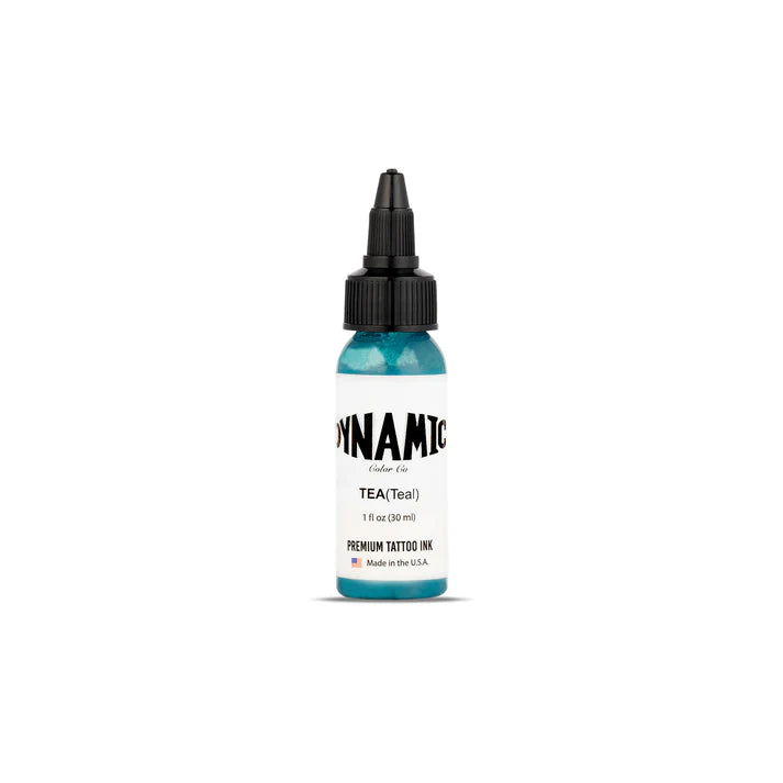 Dynamic Ink Tea Teal Dynamic Teal Tattoo Ink | Deep Teal Pigment | Maple Tattoo Supply