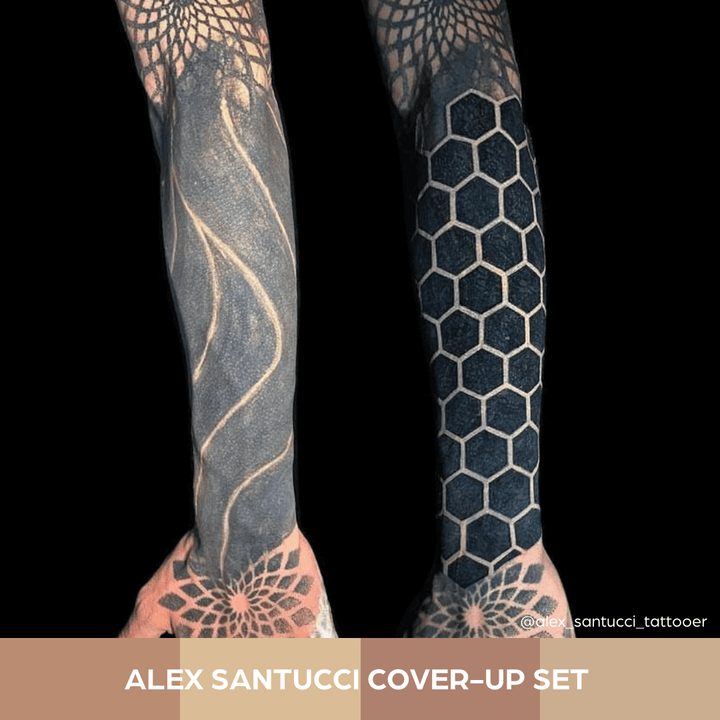 World Famous 4 Color Alex Santucci Cover-Up Set