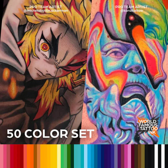 Weltberühmtes 50-Farben-Set