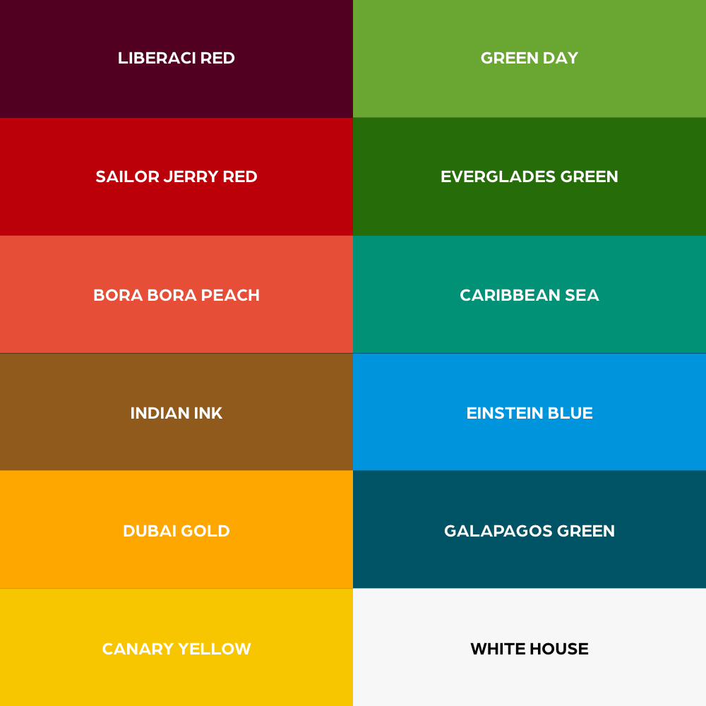 World Famous 12 Color Primary Set #3