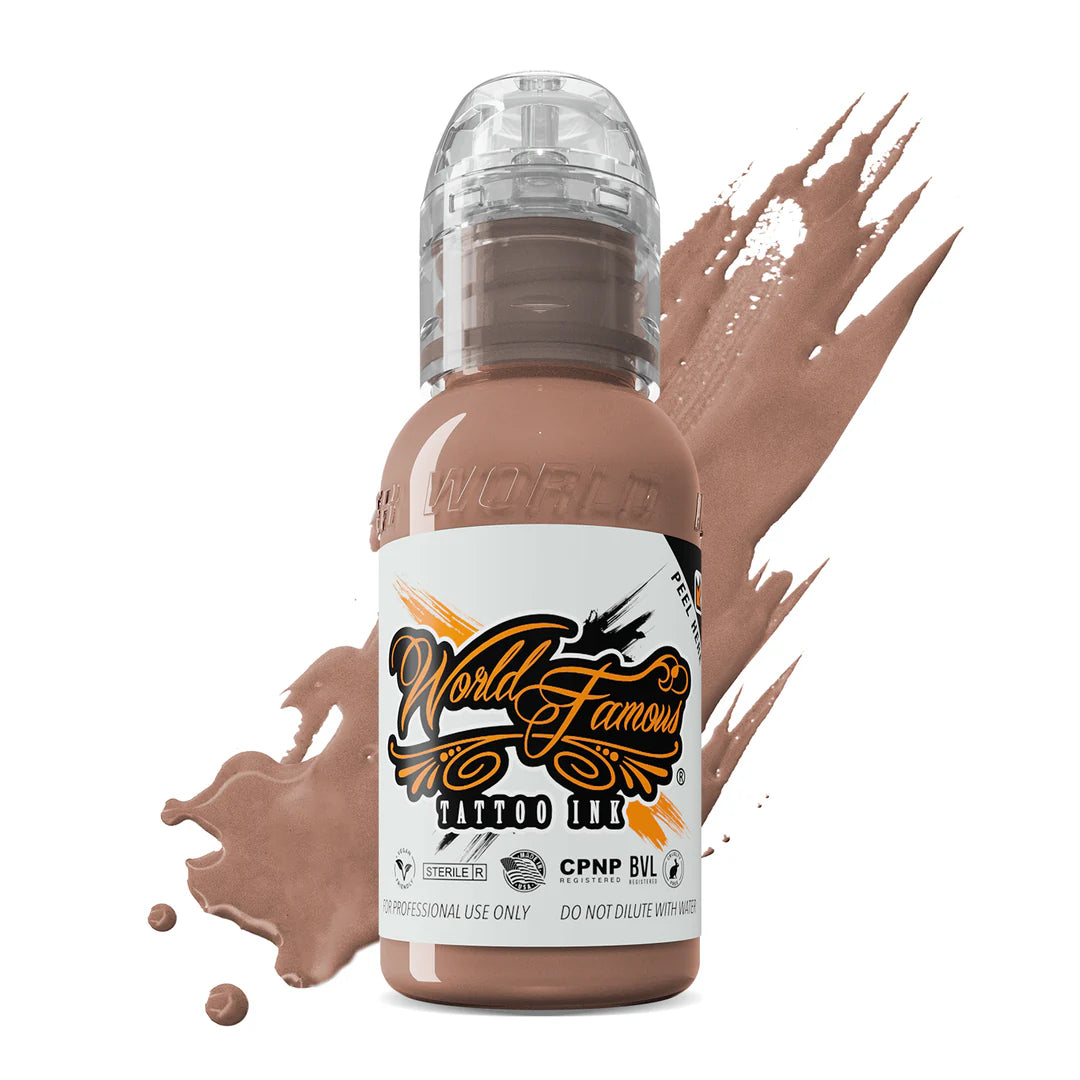 World Famous Tattoo Ink — Santucci Hot Chocolate Skin Tone