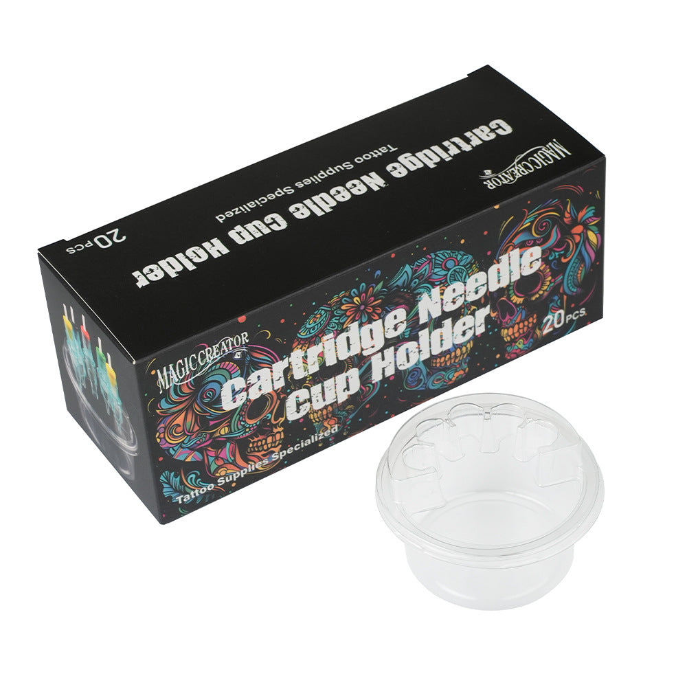 Disposable Tattoo Ink Tray with Holder