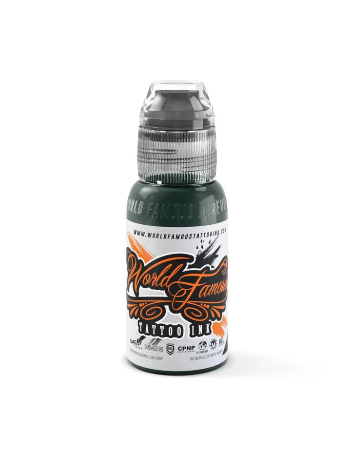 World Famous Jay Freestyle Green Tattoo Ink