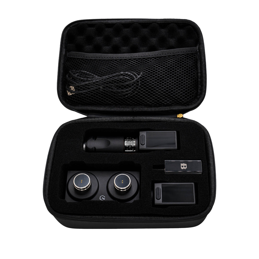 Bishop XLumen Liner wireless tattoo machine shown from an alternate angle