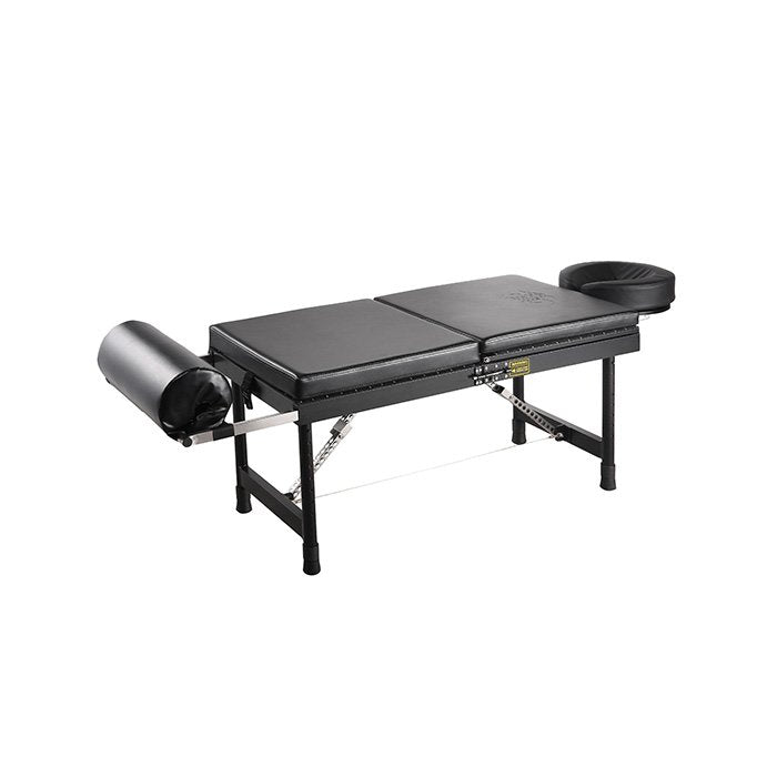 TATSoul X Mini Portable Tattoo Table Black - Main View with Backpack