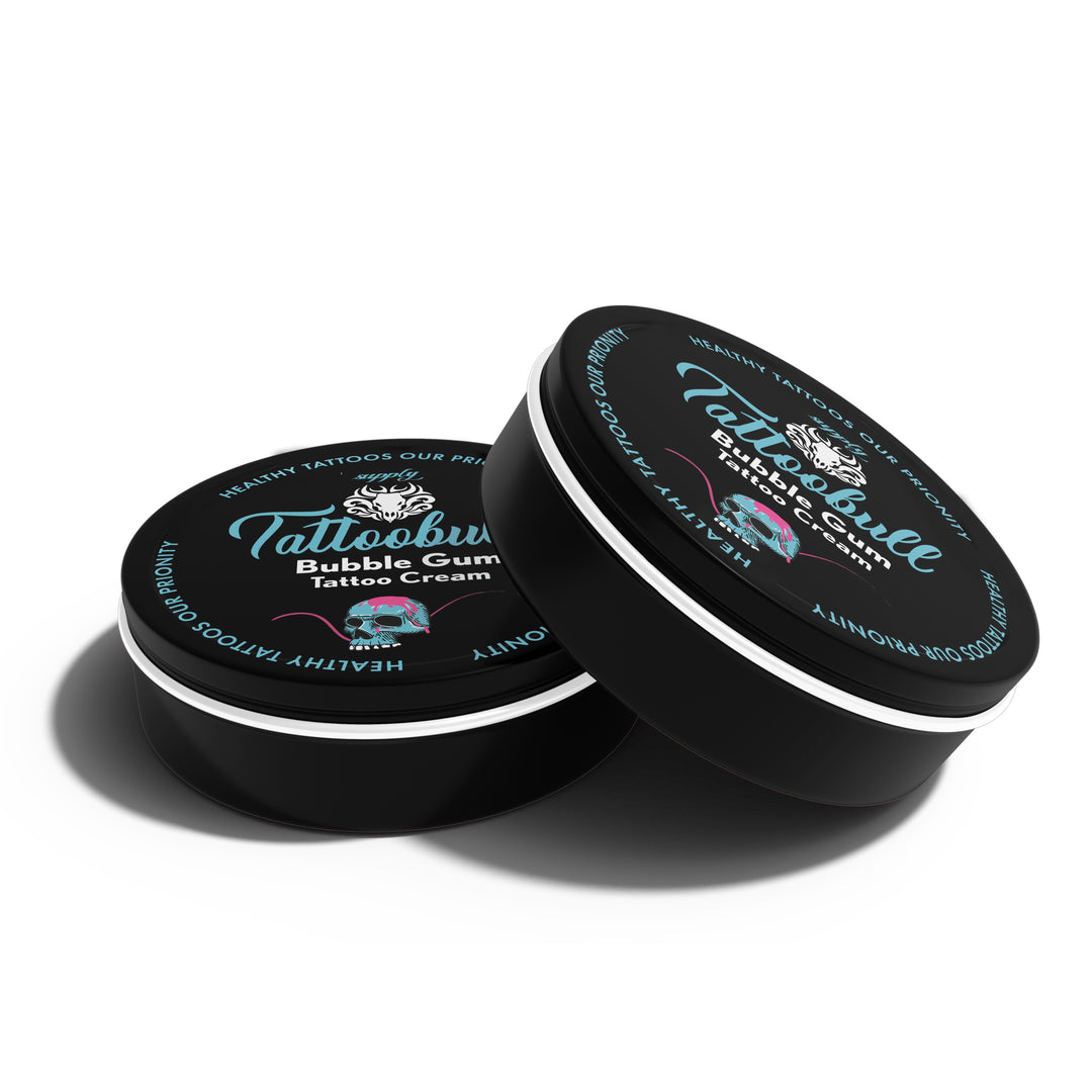 Bull Bubble Gum Tattoo Ointment and Aftercare
